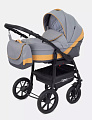 Детская коляска Rant Patio 2 в 1 Grey/yellow — Фото