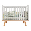 Детская кроватка El Nanio Scandy с продольным маятником - Фото