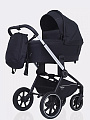 Детская коляска Mowbaby Zoom PU 3 в 1 на серебряной раме Детская коляска Mowbaby Zoom PU 3 в 1 на серебряной раме Black — Фото