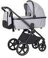 Детская коляска Carrello Ultimo CRL-6528 2 в 1 на черной раме Arctic Grey — Фото