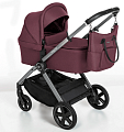 Детская коляска Espiro Only Silver 2 в 1 Детская коляска Espiro Only Silver 2 в 1 02 maroon holiday — Фото
