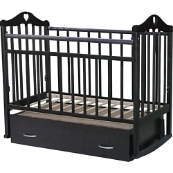 Детская кроватка Антел Каролина 4 поперечный маятник+ящик