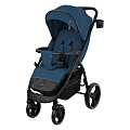 Детская прогулочная коляска Indigo Epica XL (синий
						
					) — Фото