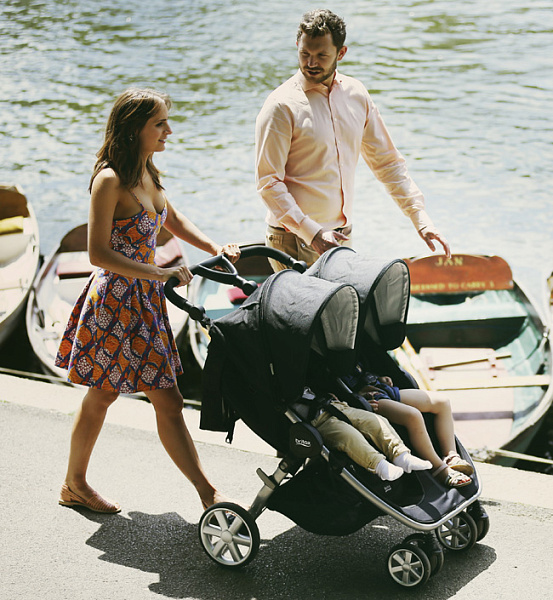 Детская прогулочная коляска для двойни Britax B-Agile Double фото 4