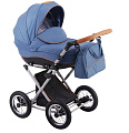 Детская коляска Lonex Parrilla 2 в 1 Детская коляска Lonex Parrilla 2 в 1 Blue — Фото