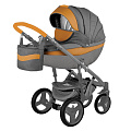 Детская коляска Adamex Monte Deluxe Carbon 3 в 1 Детская коляска Adamex Monte Deluxe Carbon 3 в 1 D1 — Фото