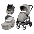 Детская коляска Peg-Perego Veloce SL Modular 3 в 1 City Grey — Фото