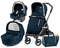 Детская коляска Peg-Perego Book Plus Completo 3 в 1, шасси Jet (Breeze Noir
						
					) — Фото