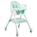 Детский стульчик для кормления Indigo Corn (Мятный
						
					) — Фото