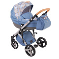Детская коляска Lonex Comfort Carrello 2 в 1 03 Blue Sea — Фото
