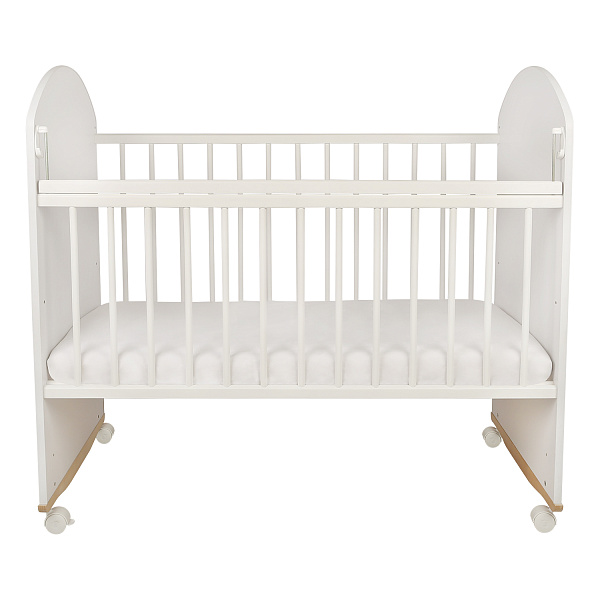 Детская кроватка Indigo My Sleepy, колесо/качалка фото 4