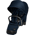 Детская коляска Cybex Priam Lux 3 в 1, шасси City Light Chrome Детская коляска Cybex Priam Lux 3 в 1, шасси City Light Chrome Midnight Blue — Фото