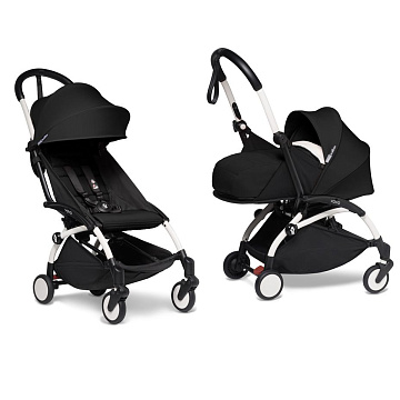 Детская коляска Babyzen Yoyo 2 Newborn Pack 2 в 1 на белой раме