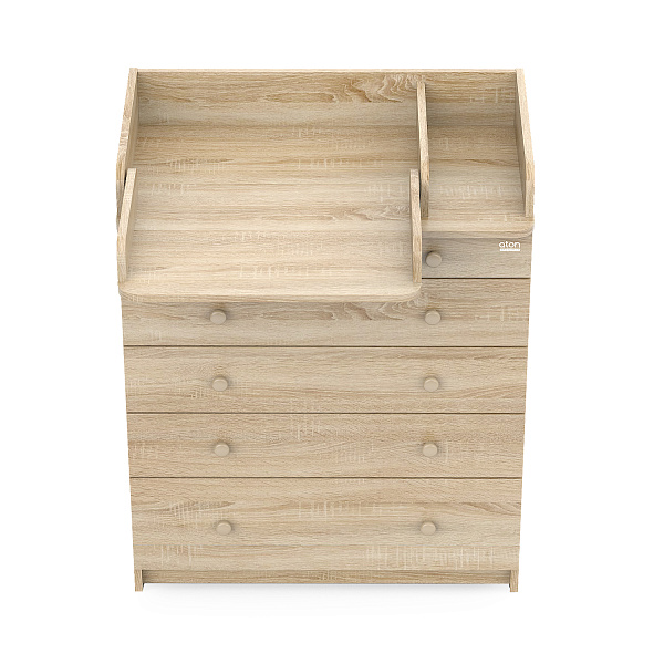 Детский пеленальный комод Атон Leo 800/5 с органайзером фото 2