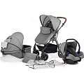 Детская коляска Kinderkraft Moov 3 в 1 Детская коляска Kinderkraft Moov 3 в 1 Grey — Фото