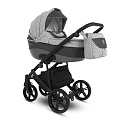 Детская коляска Camarelo Avenger 2021 3 в 1 Детская коляска Camarelo Avenger 2021 3 в 1 05 светло-серый жаккард/серая экокожа — Фото