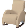 Кресло-качалка Micuna Mini Wing Nanny (Leatherette beige искусственная кожа) — Фото