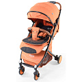 Детская прогулочная коляска Nuovita Giro Детская прогулочная коляска Nuovita Giro Arancio/ Оранжевый Черный — Фото