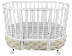 Детская кроватка Кедр Sofia Elegance Велюр 6 в 1