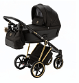 Детская коляска Adamex Belissa Special Edition 3 в 1 на золотой раме Детская коляска Adamex Belissa Special Edition 3 в 1 на золотой раме PS-588 — Фото