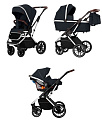 Детская коляска Carrello Aurora 3 в 1 2022 Детская коляска Carrello Aurora 3 в 1 2022 Space Black — Фото
