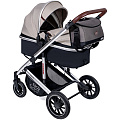 Детская коляска-трансформер Sweet Baby Amare 2 в 1 Beige — Фото