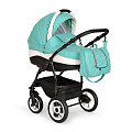 Детская коляска Indigo Camila 18 S 2 в 1, ткань+эко-кожа (16
						
					) — Фото