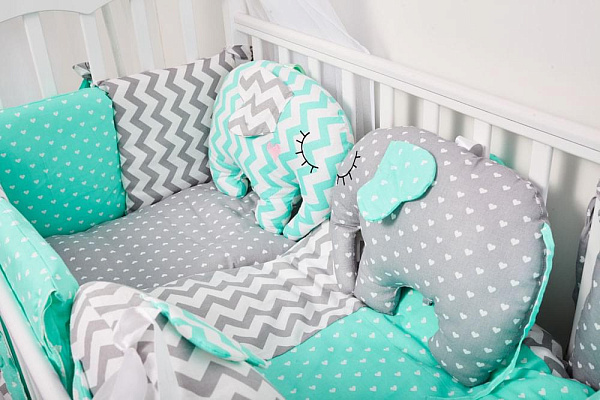 Кровать детская Топотушки Сильвия 7 Слоники с маятником универсальным и ящиком фото 3