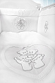 Комплект постельного белья для колыбели Feretti Baby Beddings Culla Chaton (5 предметов) Bianco — Фото