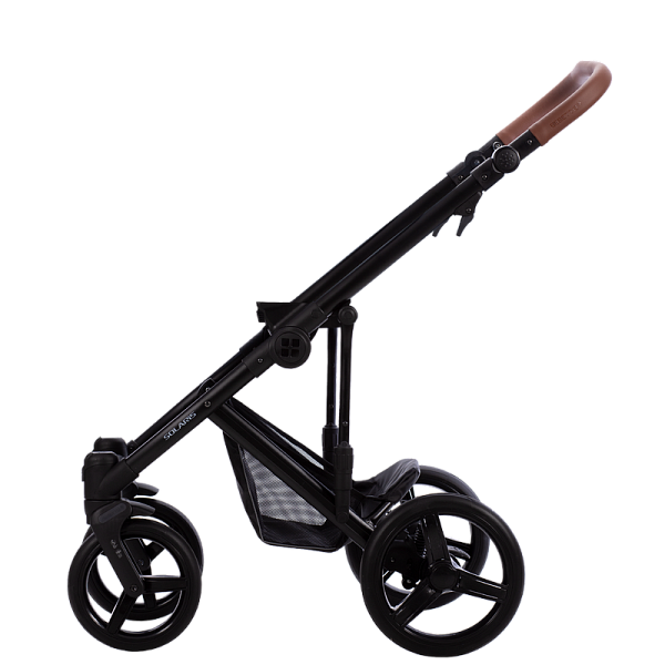 Детская коляска Bebetto Solaris Pro 3 в 1, 100% экокожа фото 2