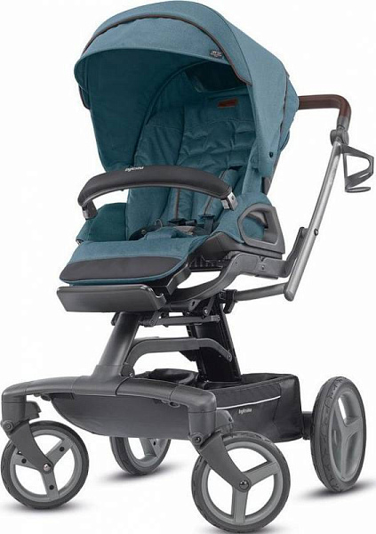 Детская коляска Inglesina Quad System 2 в 1 на шасси Quad Titanium Black Coffee фото 2