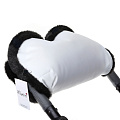 Муфта для рук Esspero Lit Leatherette Эко-кожа Муфта для рук Esspero Lit Leatherette Эко-кожа White-Black — Фото