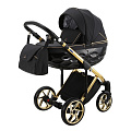 Детская коляска BeBe-Mobile Castello Special Edition 2 в 1 Детская коляска BeBe-Mobile Castello Special Edition 2 в 1 Черный — Фото