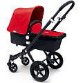 Детская коляска Bugaboo Cameleon 3 2 в 1 (black/black/red красный
						
					) — Фото