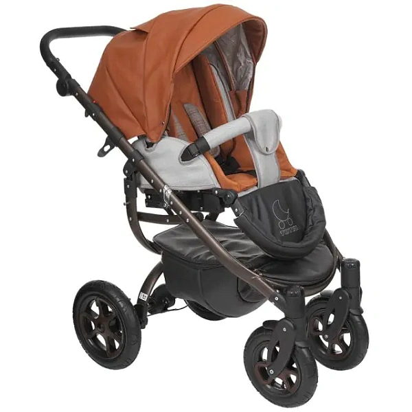 Детская коляска Tutek Grander Plus Eco 2 в 1, эко-кожа фото 1