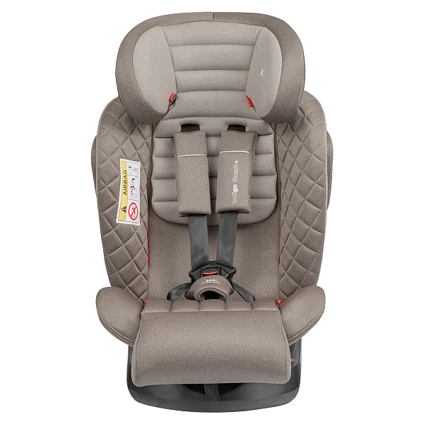 Детское автокресло Indigo Smart+ Isofix, капюшон, подножка фото 2