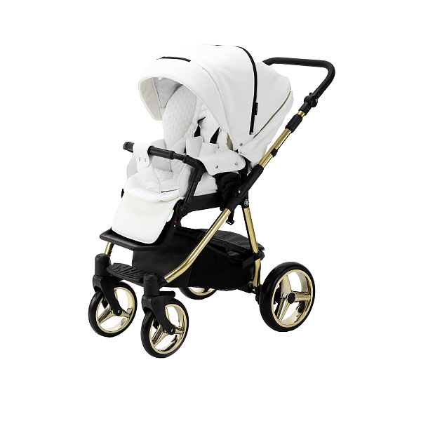 Детская коляска Adamex Verona Pro Poler 3 в 1, 100% экокожа фото 3