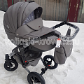 Детская коляска Adamex Barletta Deluxe (Carbon) 3 в 1 Детская коляска Adamex Barletta Deluxe (Carbon) 3 в 1 49S — Фото