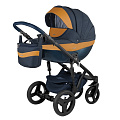 Детская коляска Adamex Monte Deluxe Carbon 3 в 1 Детская коляска Adamex Monte Deluxe Carbon 3 в 1 D4 — Фото