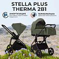 Детская коляска Sweet Baby Stella Plus Therma 2 в 1 Детская коляска Sweet Baby Stella Plus Therma 2 в 1 Green — Фото