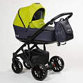 Детская коляска Mr Sandman Apollo GSF 3 в 1 (Летняя ночь Экокожа
						
					) — Фото