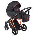 Детская коляска Adamex Cristiano Fluo 3 в 1 Детская коляска Adamex Cristiano Fluo 3 в 1 Orange — Фото