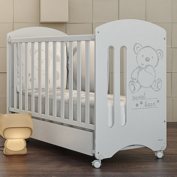 Детская кроватка Micuna Sweet Bear колесо
