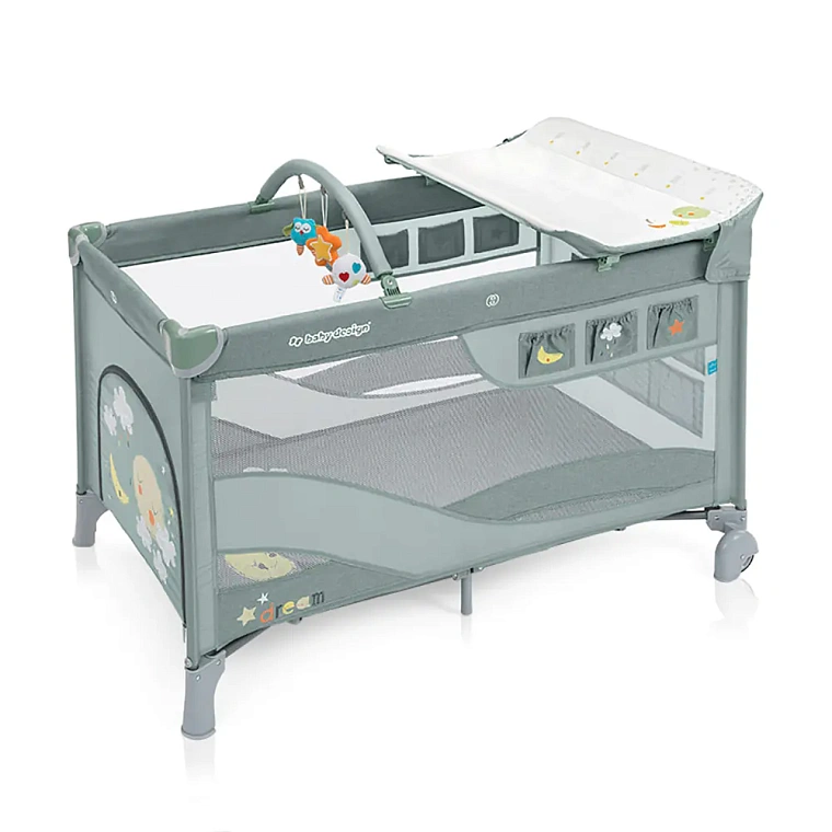 Детская кровать-манеж Baby Design Dream NEW