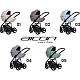 Детская коляска Riko Basic Aicon Pastel 3 в 1, эко-кожа фото 1