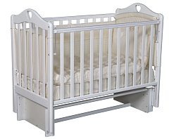 Детская кроватка Антел Karolina 3/5, автостенка/универсальный маятник