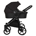 Детская коляска Tutis Novo Reflective 2 в 1 Black/Black Reflective Print — Фото