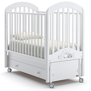 Детская кроватка Nuovita Grano swing, продольный маятник