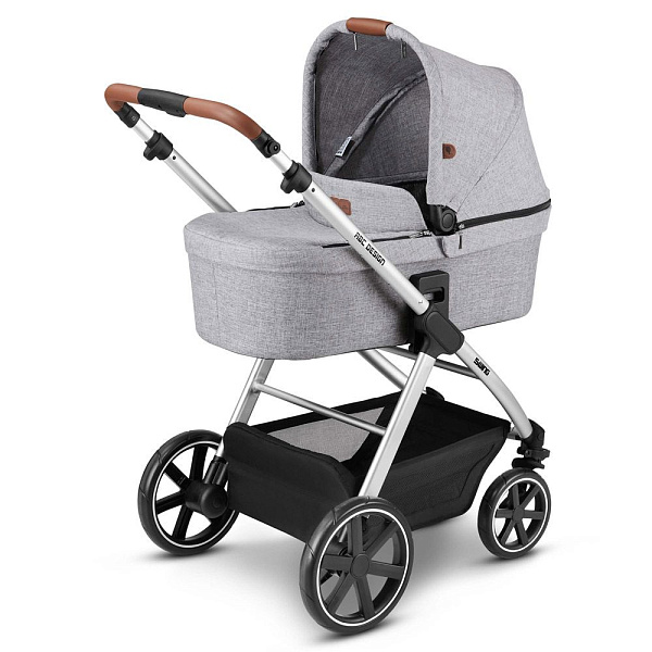 Детская коляска ABC-Design Swing 2 в 1 на белой раме фото 4
