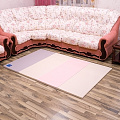 Детский игровой складывающийся коврик AlzipMat Color Folder G CF-200G (Eco Duo Gray - Pink
						
					) — Фото